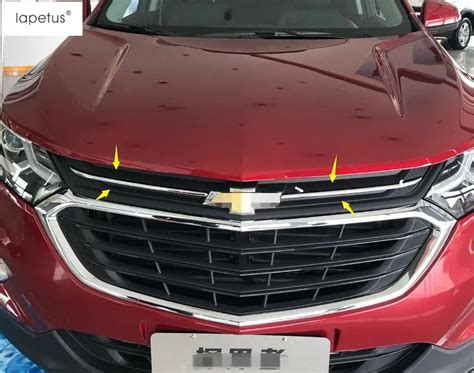 Lapetus Accessories For Chevrolet Equinox 2017 2018 2019 Front Head UP Grille Grill lid ...