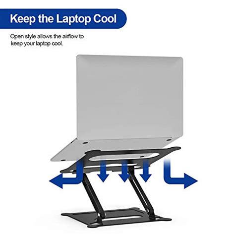 BESIGN LS05 Aluminum Laptop Stand, Ergonomic Adjustable Notebook Stand, Riser Holder Computer ...