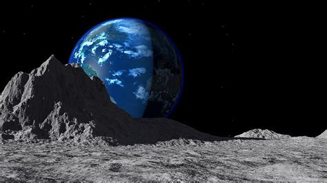 Moonscape By TBH 1138 Background HD wallpaper | Pxfuel