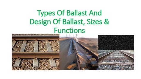 Types Of Ballast And Design Of Ballast - KPSTRUCTURES