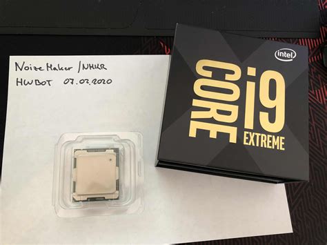 [SOLD][EU] Intel Core i9-10980XE Extreme Edition - Sold - HWBOT Community Forums