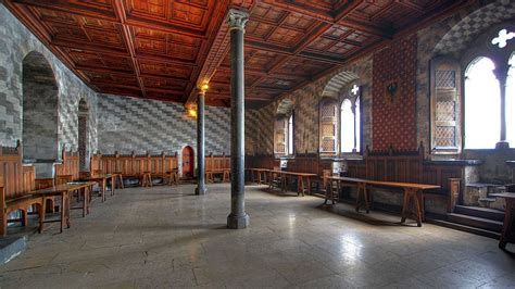 Great Hall - The Château de Chillon (Chillon Castle) | Castles interior ...