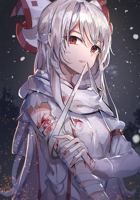 Hurt girl, art, anime, injured, bandage, HD phone wallpaper | Peakpx