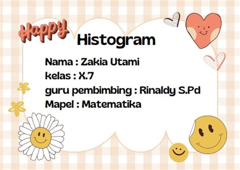 Histogram matematika - Flipbook by Zakia Utami | FlipHTML5