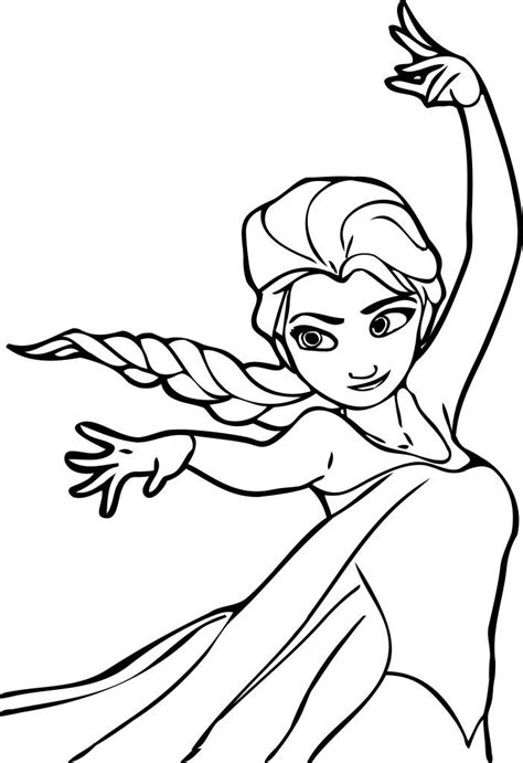 Free Printable Elsa Coloring Pages for Kids - Best Coloring Pages For Kids | Cartoon coloring ...