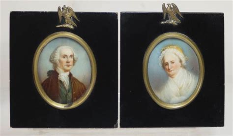 Sold Price: Pair of George & Martha Washington portraits - January 6 ...