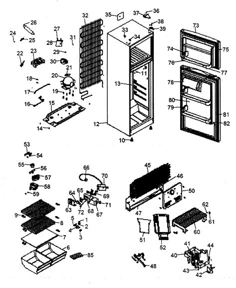 Haier Refrigerator Parts Diagram | My Wiring DIagram