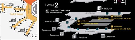 Central Terminal Mia airport - E F G at Miami Airport's | Gate