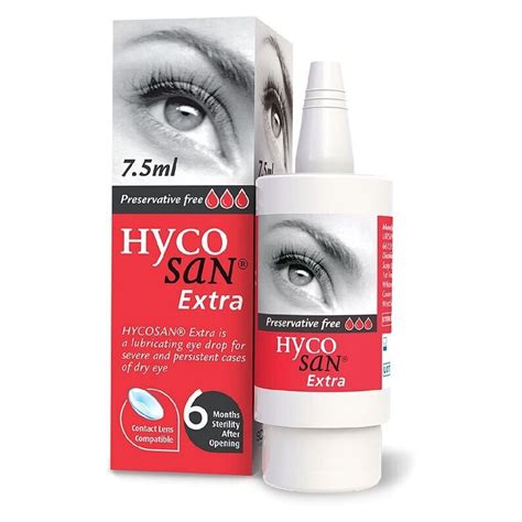 Hycosan Extra Dry Eye Drops - 7.5ml