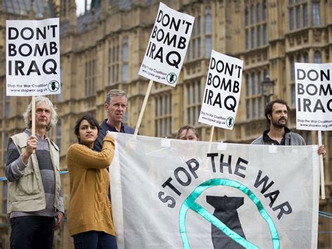 Iraq crisis: Anti-war protesters call for mass march on Downing Street ...