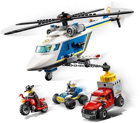 LEGO® City - Police Helicopter Chase - 60243 - Steinekiste