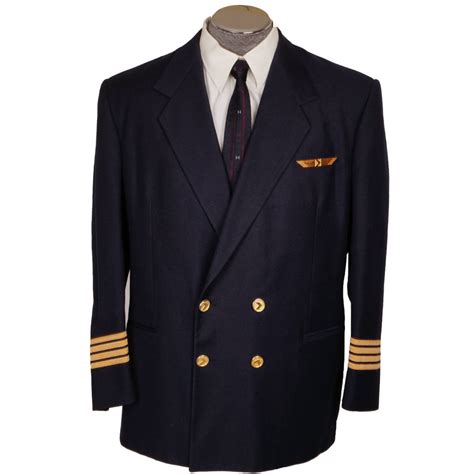 Vintage CP Air Airline Pilot Uniform Jacket Captain Canadian Pacific 1