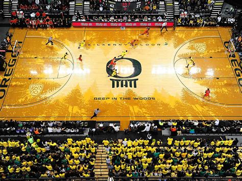 Literally the coolest court I've ever seen | University of oregon ...