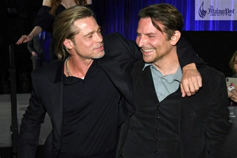 Brad Pitt Reveals Bradley Cooper Helped Him Get Sober in Touching ...