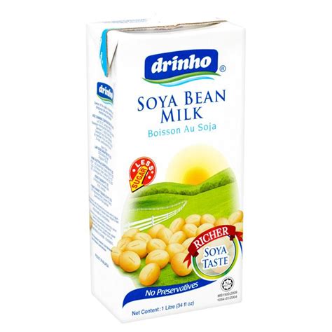 Drinho Soya Bean Milk 1 L - DeGrocery.com