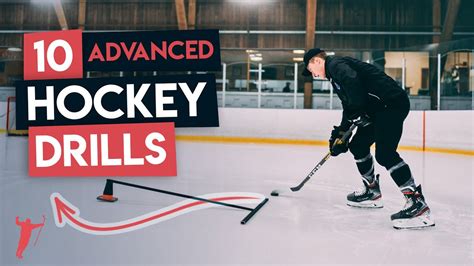 10 ADVANCED HOCKEY DRILLS TO IMPROVE YOUR SKILLS 🏒 - YouTube