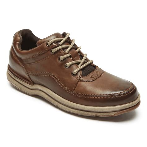 Rockport Men's World Tour Classic Brown Leather