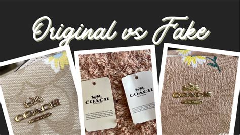 How to SPOT fake Coach Bag (Original vs Fake Coach Bag) - YouTube