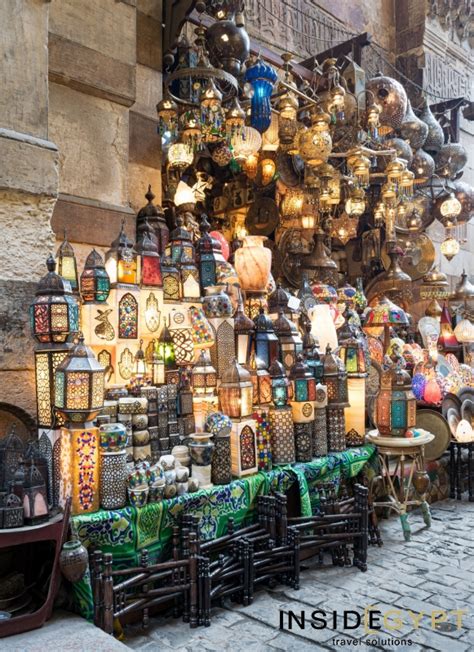 Khan El Khalili Bazaar - Inside-Egypt