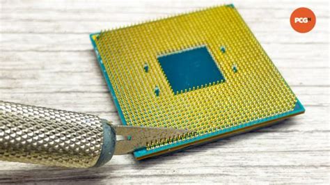 How to fix bent CPU pins