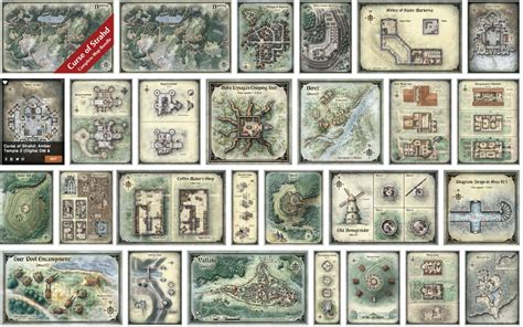 Sage Advice — All Curse of Strahd Maps by Mike Schley!...