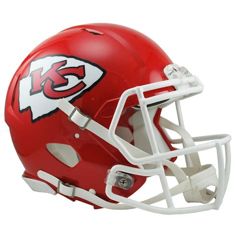 Riddell Kansas City Chiefs Revolution Speed Full-Size Authentic Football Helmet