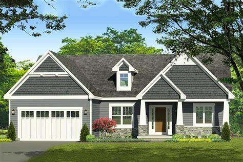 Craftsman Style House Plans For Ranch Homes