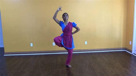 Kuchipudi Basic/Beginner Steps - 54 Tho Dimmi - YouTube