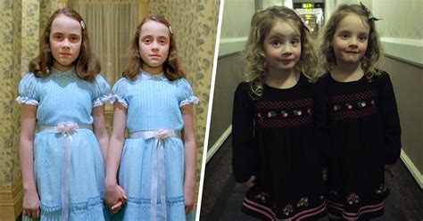 Dad re-creates 'The Shining' with his twin daughters