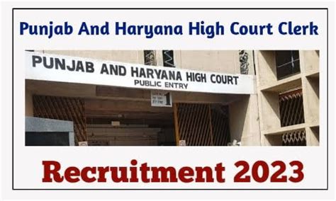 Chandigarh High Court Clerk Mains Result OUT - HaryanaJobs Alert.Com