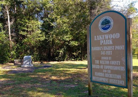 Lakewood Park: Florida’s High Point at Britton Hill – Florida Hikes