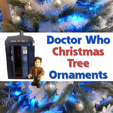 Festive Doctor Who Christmas Tree Ornaments