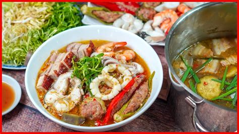 Bí quyết nấu BÚN MẮM miền Tây ngon trứ danh Cô Ba | Vietnamese Seafood Gumbo recipe - YouTube