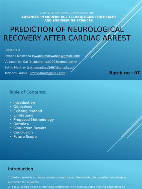 neurological recovery major project | PDF