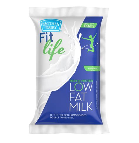 Buy Mother Dairy Uht Fit Litreite Esl Milk, 450ml Online at desertcartINDIA