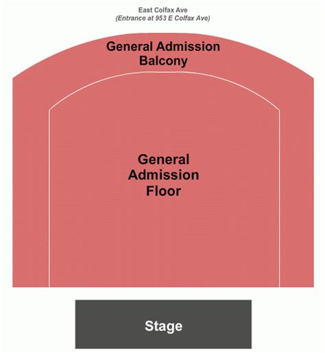 Ogden Theater Seating Chart - Theater Seating Chart