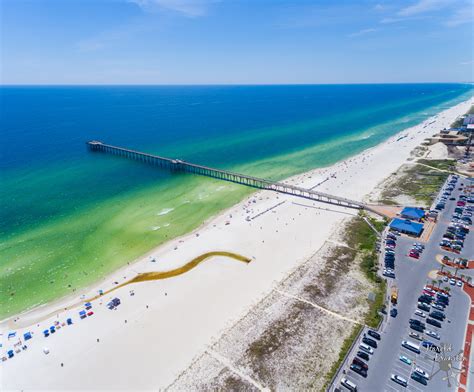 Bay County Pier, Panama City Beach, Florida : r/aerialphotography