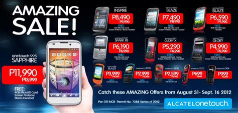 Alcatel Mobile Philippines AMAZING SALE! Price List on all Android ...