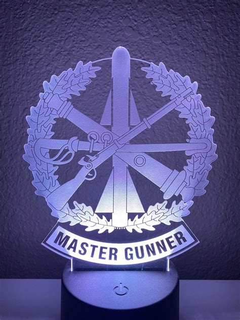 Master Gunner Identification Badge Professionally Engraved - Etsy