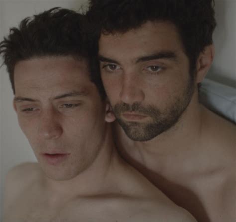 Josh O"Connor & Alec Secareanu as Johnny and Gheorghe in God's Own Country (2017) | Hairy hunks ...