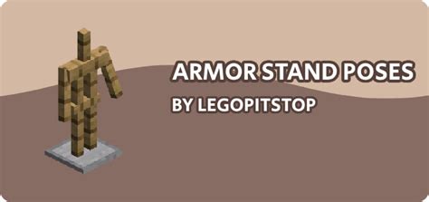 Armor Stand Poses - Minecraft Mod