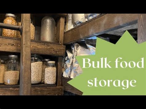 Mylar bags & Bulk food storage! - YouTube