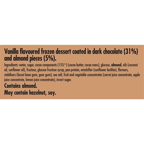 Magnum Dairy Free Frozen Dessert Sticks Almond 90ml X 3 Pack | Woolworths