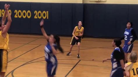 Ross Middle School Girls Basketball - YouTube