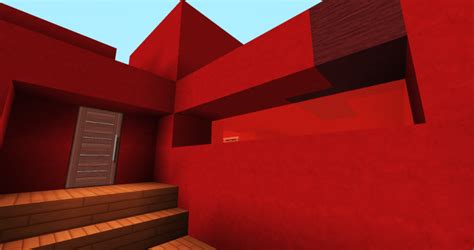 RED concrete Minecraft Map