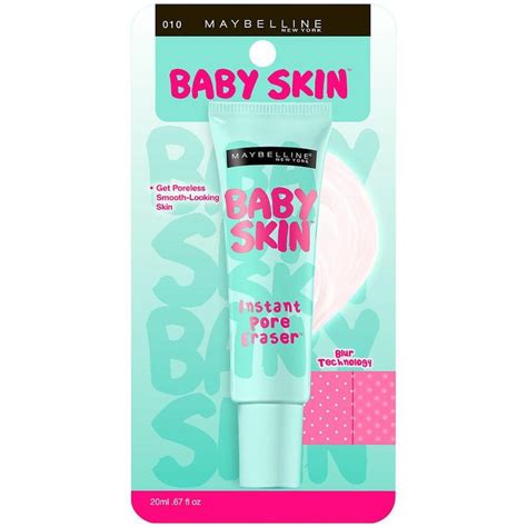 Maybelline Instant Pore Eraser Primer | Maybelline baby skin, Pore ...