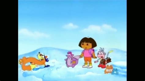 Dora the explorer - Rapido tico - Swiper slide in the snowman - YouTube