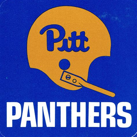 Hail to Pitt!! | College logo, Vintage football, Football art