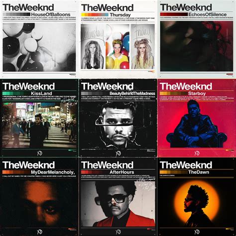 The Weeknd albums in the style of the Trilogy mixtapes : r/TheWeeknd