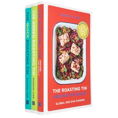 The Roasting Tin Series Collection By Rukmini Iyer 3 Books Set (Around ...